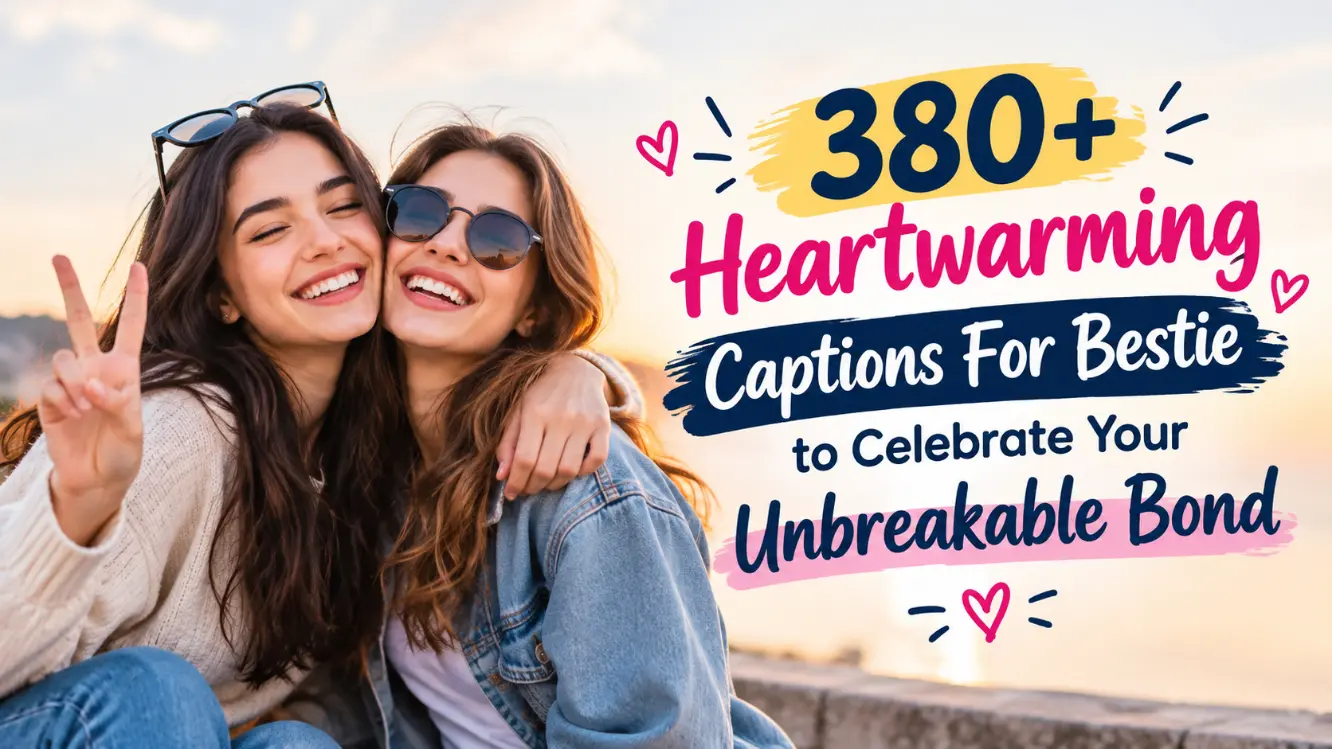 Bestie Captions with Caption generator