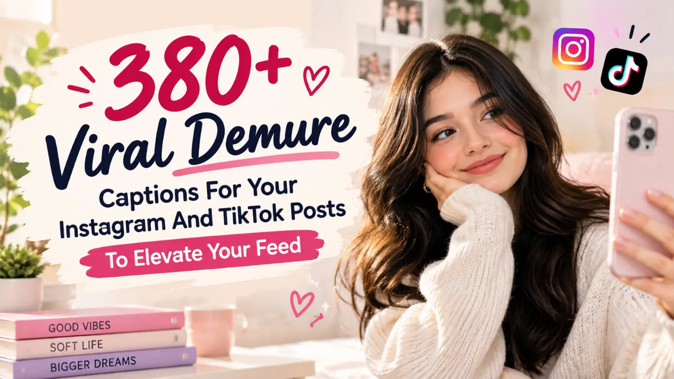 Demure Captions Tiktok Captions generator