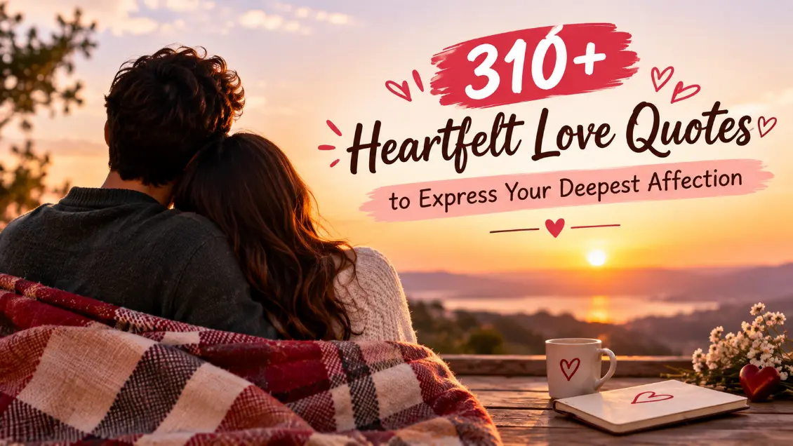 Heartfelt Love quotes