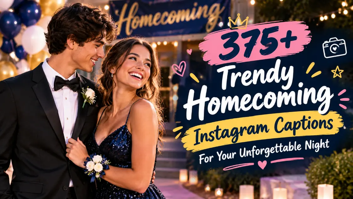 Homecoming instagram captions generator