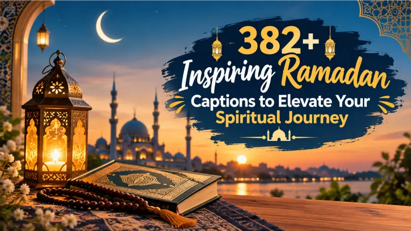 Inspiring Ramadan Captions
