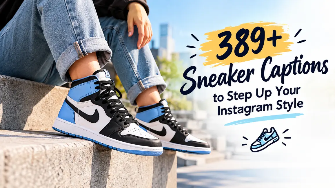 Sneaker Captions With Caption Generator