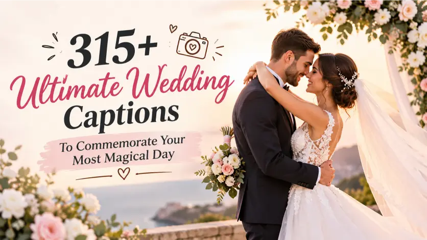 Ultimate Wedding Captions Commemorate Magical Day