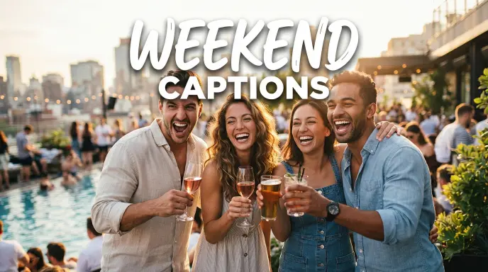 Weekend Captions to Elevate your Social Feed